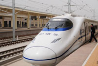 Xinjiang's first high-speed railway goes on trial run