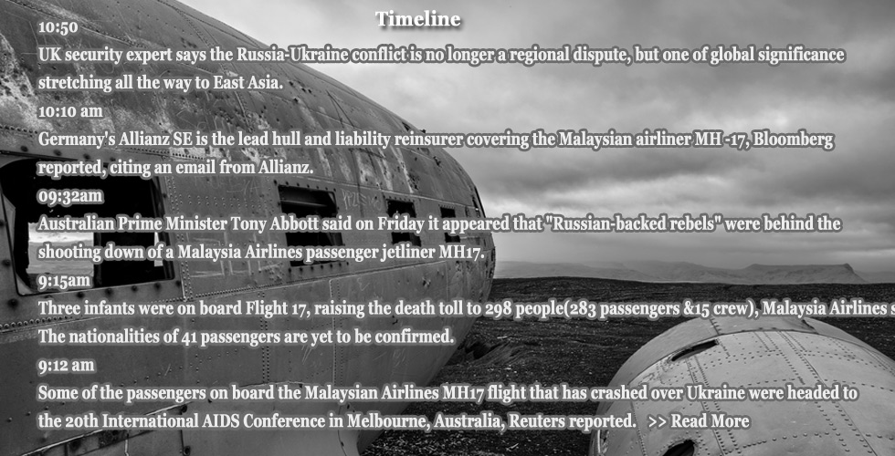 Live reporting: Malaysian plane downed in Ukraine