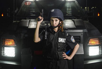 From girly girl to tough special police officer