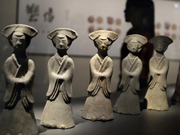 Relics of the Six Dynasties (AD 220–589) displayed in Nanjing