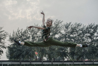 Freshmen of Beijing Dance Academy take military training