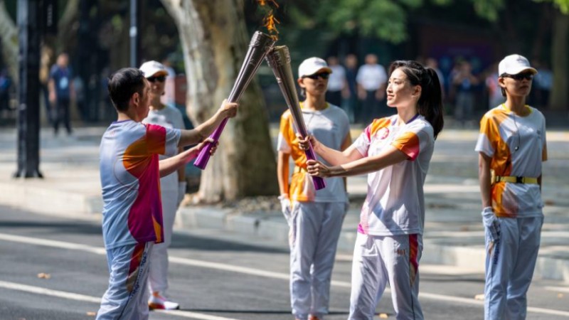 19th Asian Games torch relay starts in Hangzhou