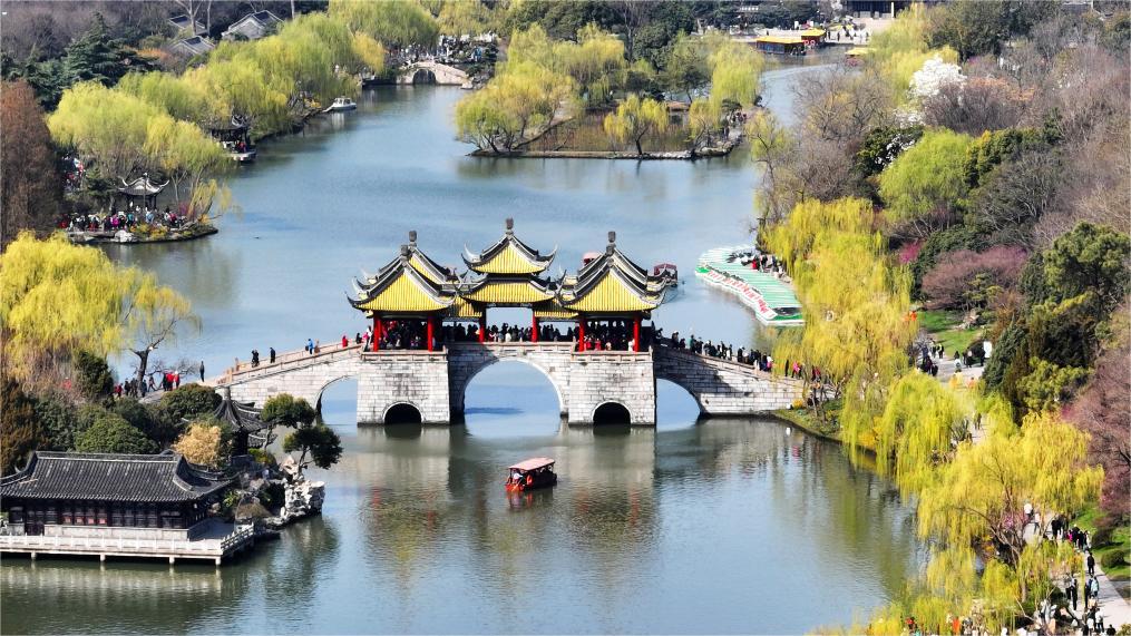 Spring scenery across China