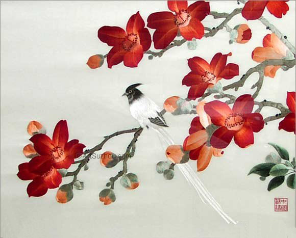 Traditional Chinese art of embroidery  (file photo)