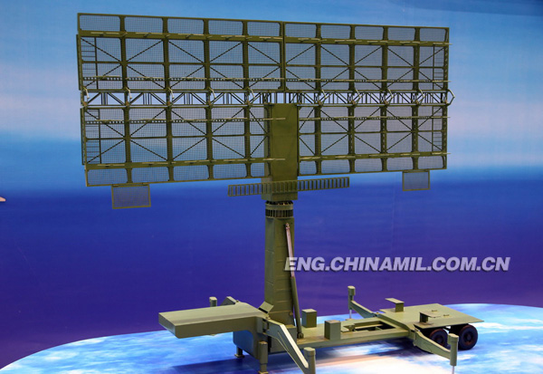 The HK-JM2 warning radar of the Chinese People's Liberation Army debuts at the 9th Zhuhai Air Show in China. (chinamil.com.cn/Qiao Tianfu)