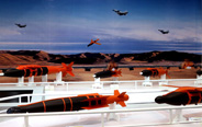 Precision-guided bomb models at Zhuhai Air Show