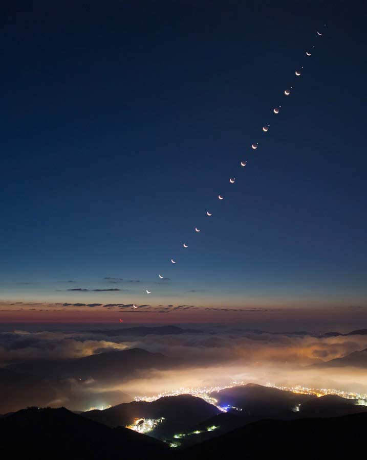 Moon Meets Morning Star. Rising in the dark hours before dawn, wandering Venus now shines as the brilliant morning star. Its close conjunction with the Moon on August 13 was appreciated around planet Earth. (Photo/ NASA)