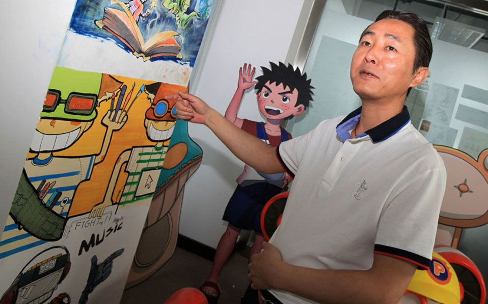 Chinese professional animation manager: Wang Jin