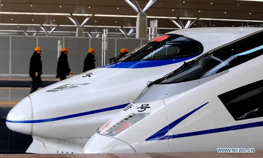 Beijing-Zhengzhou high-speed railway to start service on Dec. 26 