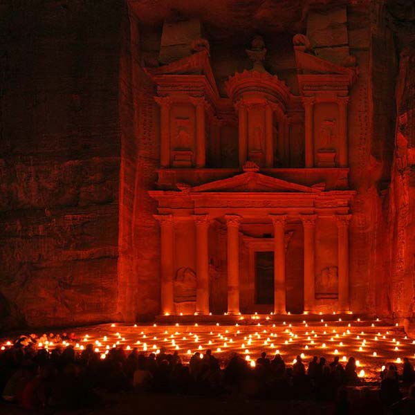 Petra, Jordan. It is an Arabian historical and archaeological city and is famous for its rock-cut architecture. UNECO has listed it as one of the most precious cultural properties of human cultural heritage. (Photo/Xinhua)