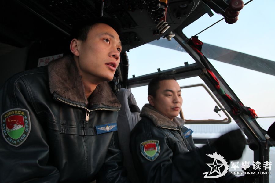 The Z-8 forest firefighting armed helicopters, which are completely developed and produced by China, are in the first modified flight training of this year, in a bid to temper the helicopters' operation capability and the tactical skills of the pilots. (China Military Online/Han Xinghua, Cui Jicheng, Sun Yufeng) 