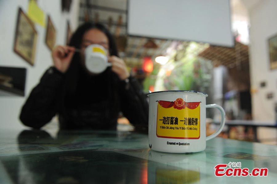 Photo taken on January 22 shows a retro-themed hostel in northwestern Chengdu. (Photo/Zhang Lang) 