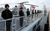 Chinese flotilla sets sail on escort missions 