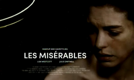 Les Misérables -- Best Makeup & Hairstyling (Xinhua photo)
