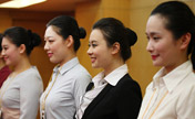 Flight attendants recruitment attracts young