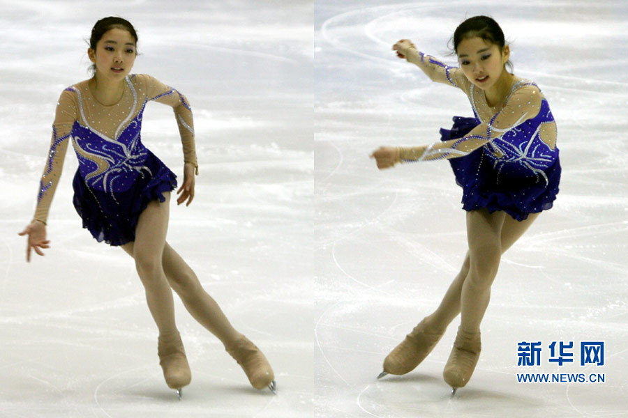 Li Zijun, Chinese figure skater (Photo/Xinhua)