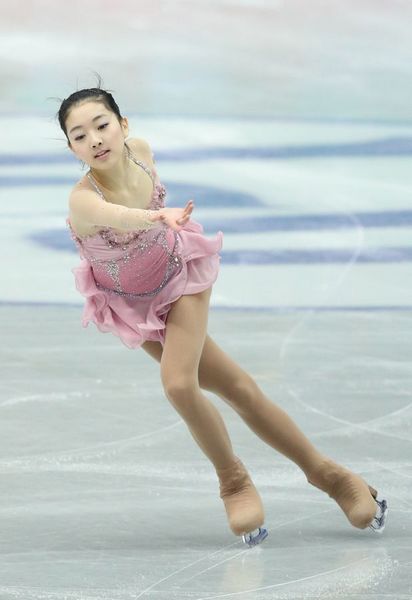 Li Zijun, Chinese figure skater (Photo/Xinhuanet.com)