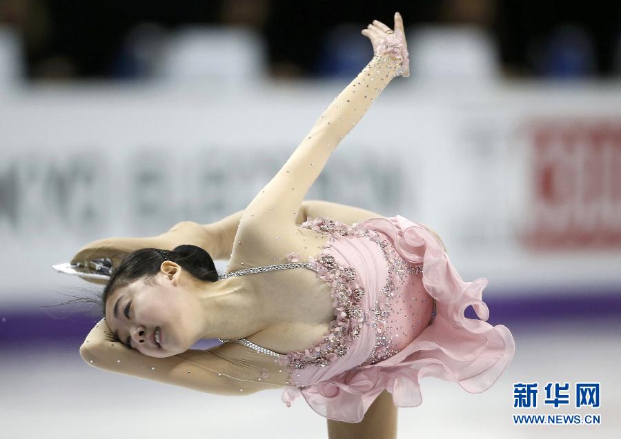 Li Zijun is in the free skating program on March 16, 2013. Li Zijun, placed seventh with total score of 183.85 point in the final of 2013 World Figure Skating Championship in Canada. (Xinhua/Reuters)