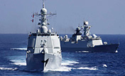 High-sea training taskforce in training