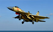 Photos of China's carrier fighter J-15
