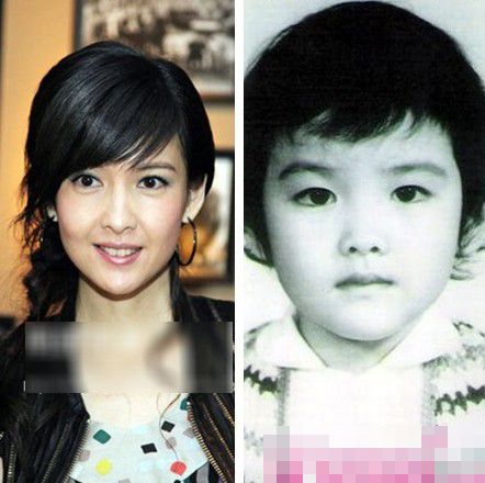 Popular Chinese stars when they were young  (13)