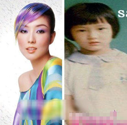 Popular Chinese stars when they were young  (14)