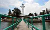 Raffles Lighthouse on Pulau Satumu 