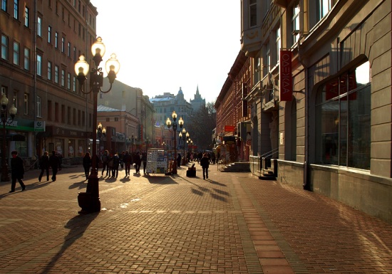 Arbat Street in Russia.(file photo)