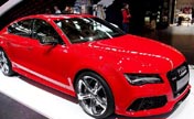 Audi's automobiles shown in Shanghai