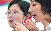 'Lipstick effect' hits China as economy slows