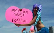 Mermaid Parade at Coney Island in New York 