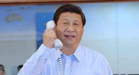 President Xi talks to Shenzhou-10 crew