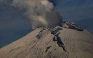 Mexico's Popocatepetl Volcano spews ashes