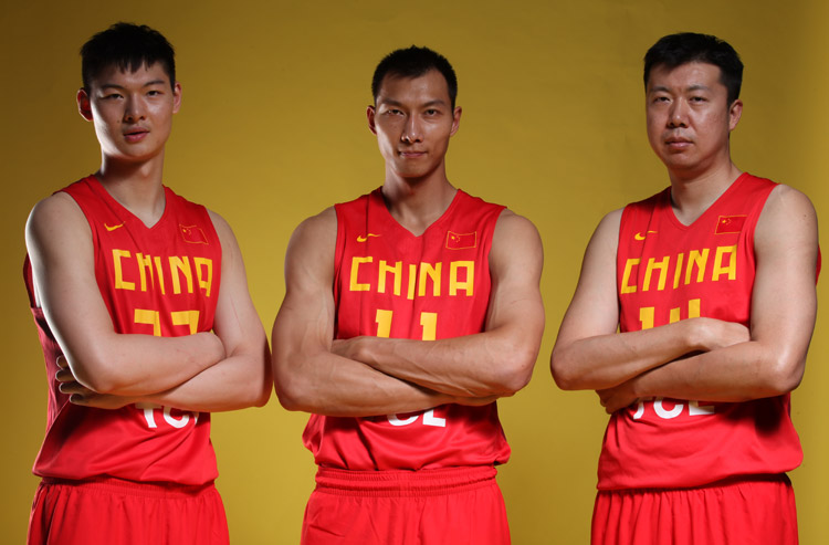 The official photo of Chinese men's basketball team. (Photo /Osports)