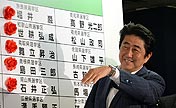 Japan's ruling camp wins majority of seats