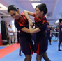 Hong Kong Airlines stewardesses learn Wing Chun kung fu