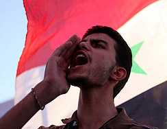 Protest against potential military action on Syria held in Jordan