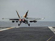 U.S. Navy Carrier Strike Group stages military drills
