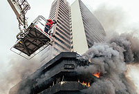 Fire guts 22-storey Nigeria commercial building in Lagos