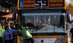 Bolt throws down bus challenge in China