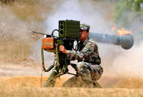 Shocking moments when PLA's weapons open fire