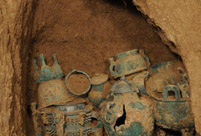 51 bronze sacrificial utensils unearthed in Shaanxi