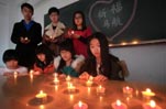 College students pray for passengers aboard missing Malaysian flight