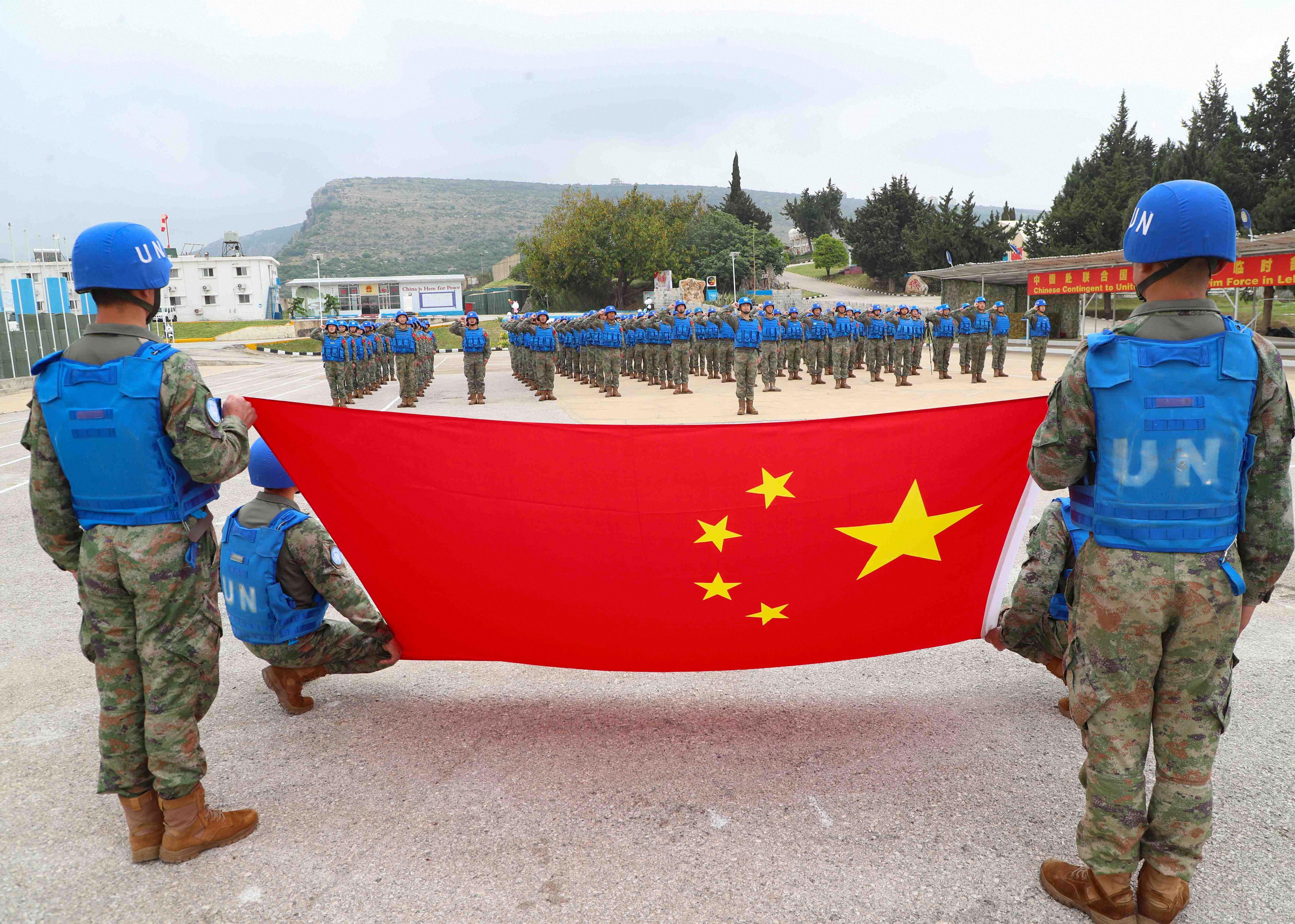 Chinese peacekeepers to Lebanon celebrate China's Youth Day